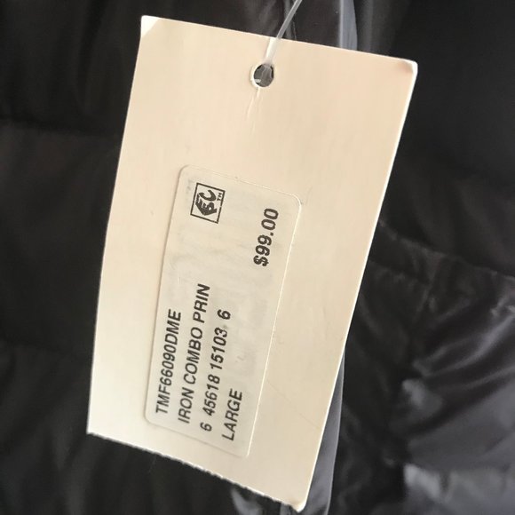 32 Degree Heat Gray Puffy Vest - Picture 4 of 5